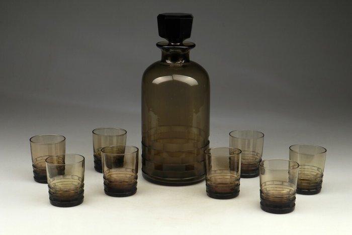 Karaf - Glas, Antiek en Kunst, Kunst | Designobjecten