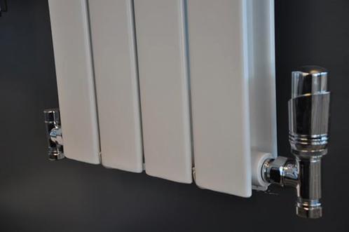 Wiesbaden Luxe thermostatische radiator aansluitset, haaks,, Doe-het-zelf en Verbouw, Verwarming en Radiatoren, Radiator, Nieuw