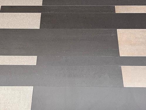 RAK Modulo – Black – Vloer-/Wandtegel – 5/10/15x60cm – Mat -, Doe-het-zelf en Verbouw, Tegels, Ophalen of Verzenden