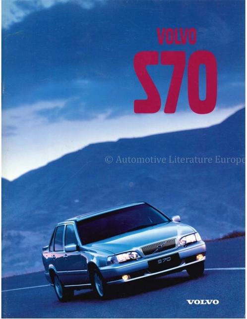 1998 VOLVO S70 BROCHURE DUITS, Boeken, Auto's | Folders en Tijdschriften, Volvo