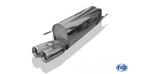 FOX Fiat Grande Punto 199 - benzine einddemper - 2x76 type 1, Verzenden, Nieuw