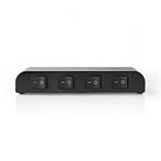 Luidspreker switch | Nedis | 4 poorten, Verzenden, Nieuw