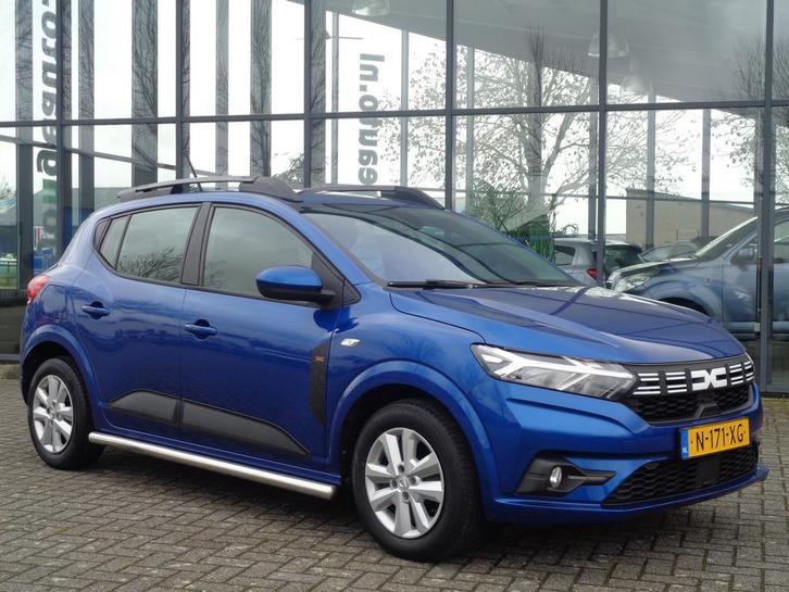 Dacia Sandero 1.0 TCe LPG-G3 Airco Apple/Android Trekhaak NL, Auto's, Dacia, Origineel Nederlands, Dealer onderhouden, Onderhoudsboekje
