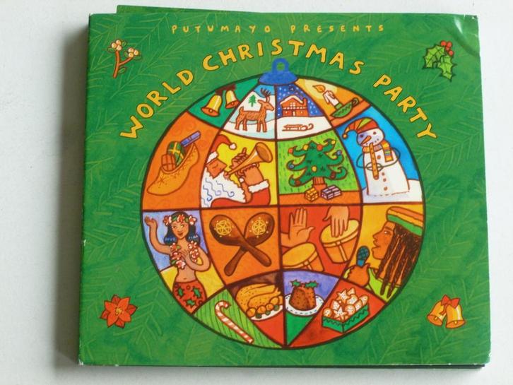 Putumayo presents World Christmas Party, Cd's en Dvd's, Cd's | Kerst en Sinterklaas, Zo goed als nieuw, Verzenden