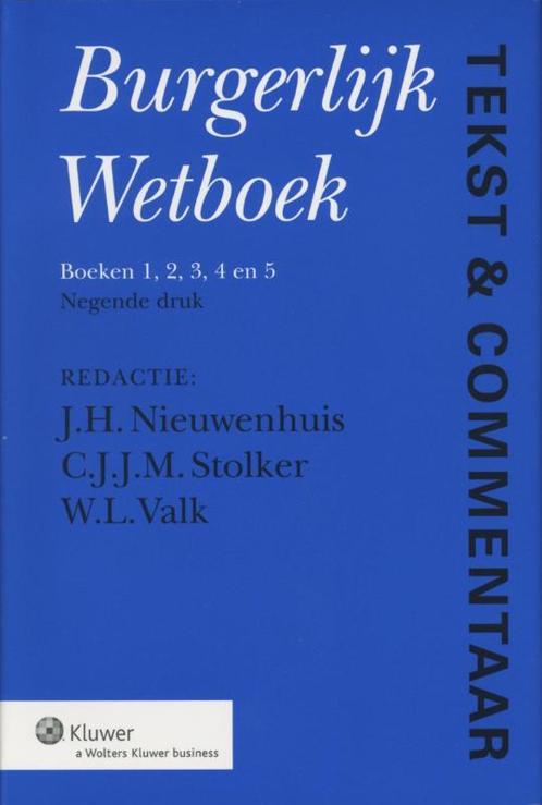 Tekst & Commentaar Burgerlijk Wetboek / Tekst & Commentaar, Boeken, Wetenschap, Gelezen, Verzenden