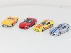 1:24  Set 4 Amerikaanse sportautos #GS10 (Bburago), Hobby en Vrije tijd, Modelauto's | 1:24, Ophalen of Verzenden, Gebruikt, Bburago