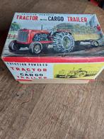 Kyoei - Model landbouwmachine - Tractor With Cargo Trailer,, Antiek en Kunst, Antiek | Speelgoed