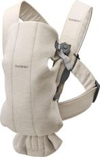 BABYBJÖRN Draagzak Mini 3D Jersey Lichtbeige, Verzenden, Nieuw