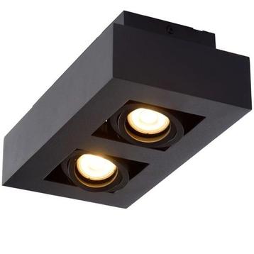 Lucide XIRAX - Moderne Dim to Warm LED spot tweevoudig zwart
