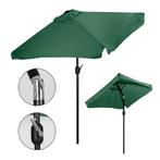 Groene Tuinparasol 200x140cm Kantelbaar | Retourdeal 46%, Ophalen of Verzenden, Nieuw, 2 tot 3 meter, Stokparasol