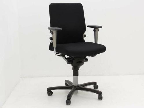 Bureaustoel Comforto D7783 - zwart - 5-poots zwart - tempur, Huis en Inrichting, Bureaus, Gebruikt, Ophalen of Verzenden