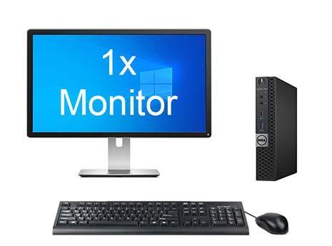 ACTIE: Dell OptiPlex 7050 Micro i5 6e Gen incl. 1 Monitor +, Computers en Software, Desktop Pc's, 8 GB, Ophalen of Verzenden