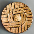 Manises - Schotel - Keramiek - Gouden reflecties. SXIX, Antiek en Kunst