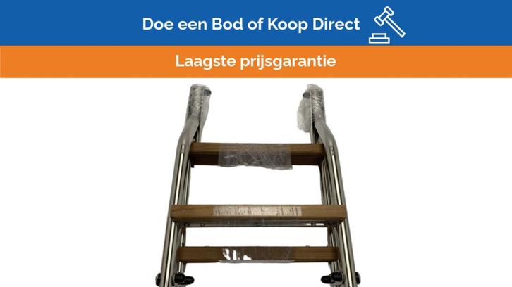 Bieden: Nautinox 2048/1 3-step stainless steel, Watersport en Boten, Bootonderdelen, Nieuw, Zeilboot of Motorboot, Ophalen of Verzenden