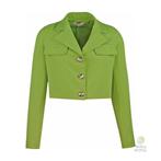 Verysimple • korte groene blazer • XS (IT40), Kleding | Dames, Nieuw, Groen, Verysimple, Maat 34 (XS) of kleiner