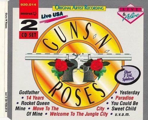 cd - Guns N Roses - Live USA, Cd's en Dvd's, Cd's | Overige Cd's, Zo goed als nieuw, Verzenden