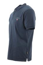 Napapijri Polo in maat L Blauw, Verzenden, Zo goed als nieuw, Blauw, Napapijri