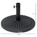 TRUUSK Parasolvoet 14 Kg Rond Voor Parasols 35-48 Mm Parasol, Tuin en Terras, Verzenden, Nieuw