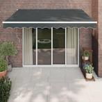 vidaXL Luifel uittrekbaar 3,5x2,5 m stof en aluminium, Verzenden, Nieuw