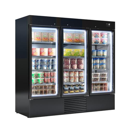 GGM Gastro | Vrieskast - 2081mm - tot -18 °C - met |, Witgoed en Apparatuur, Koelkasten en IJskasten, 140 tot 160 cm, Nieuw, Verzenden
