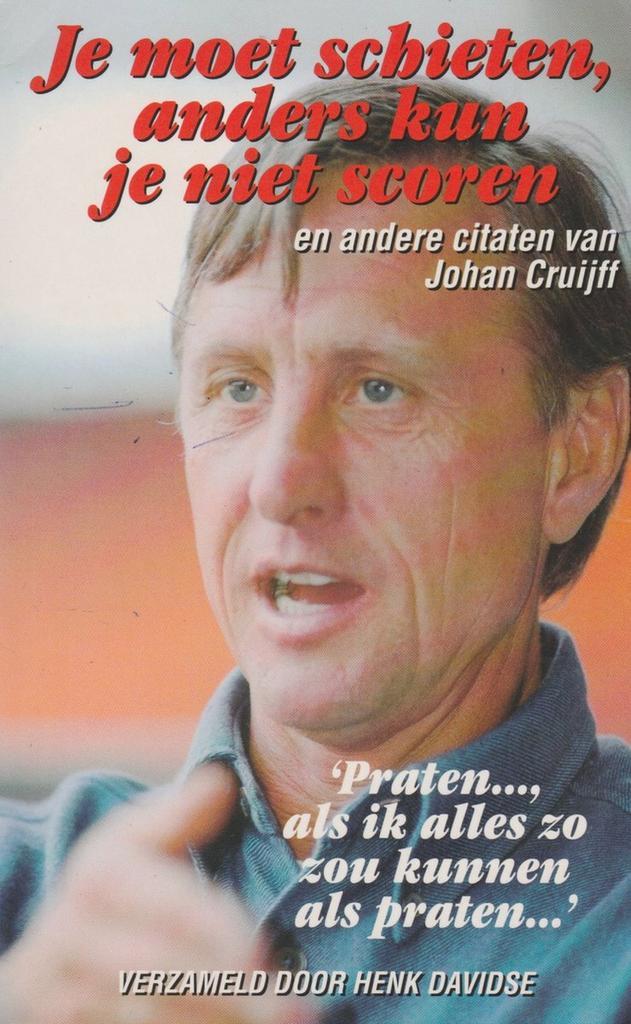 JE MOET SCHIETEN ANDERS KUN JE NIET SCOR 9789055015382, Boeken, Hobby en Vrije tijd, Gelezen, Verzenden