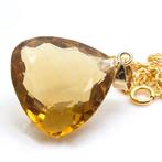 Zonder Minimumprijs - Ketting met hanger - 18 karaat Geel, Sieraden, Tassen en Uiterlijk, Antieke sieraden