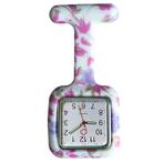 Fako® - Verpleegstershorloge - Siliconen Vierkant - Bloemen, Sieraden, Tassen en Uiterlijk, Horloges | Dames, Verzenden, Nieuw