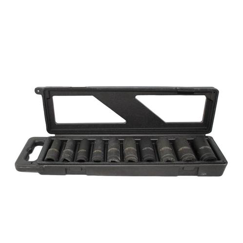 1/2 Lange en extra dunne krachtdoppen set 10-delig, Auto diversen, Autogereedschap, Nieuw, Verzenden