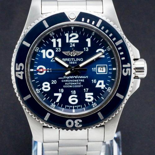 Breitling Superocean II 44 A17392 uit 2019, Sieraden, Tassen en Uiterlijk, Horloges | Heren, Polshorloge, Gebruikt, Breitling