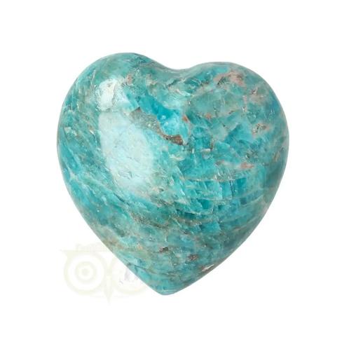 Blauwe Apatiet hart Nr 9 - 131 gram, Sieraden, Tassen en Uiterlijk, Edelstenen, Nieuw, Verzenden
