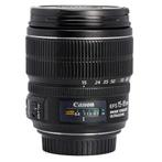 Canon EF-S 15-85mm f/3.5-5.6 IS USM met garantie, Ophalen of Verzenden, Gebruikt, Standaardlens, Zoom