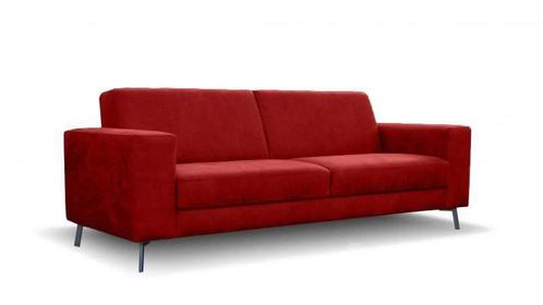 Bankstel Pingjum - rechte banken - Rood, Huis en Inrichting, Banken | Bankstellen, Nieuw, Stof
