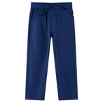 vidaXL Kinderbroek met trekkoord 116 marineblauw, Verzenden, Nieuw