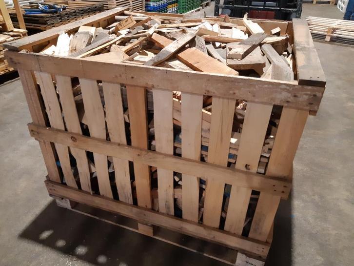 Kachelhout brandhout haardhout Westland afvalhout, Tuin en Terras, Haardhout, Overige houtsoorten, Ophalen