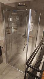 Douchecabine 90x90 cm - helder glas/ chroom  - 0030, Ophalen, Nieuw, Glas, Douche
