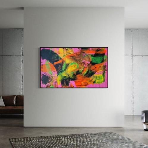 Timo Wedell (1994) - Blured Abstract - XXL, Antiek en Kunst, Kunst | Schilderijen | Modern