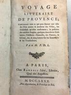 Jean-Pierre Papon - Voyage littéraire de Provence - 1780