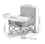 Opvouwbaar Draagbaar Babyzitje met Eetblad (6–36 mnd), Verzenden, Nieuw