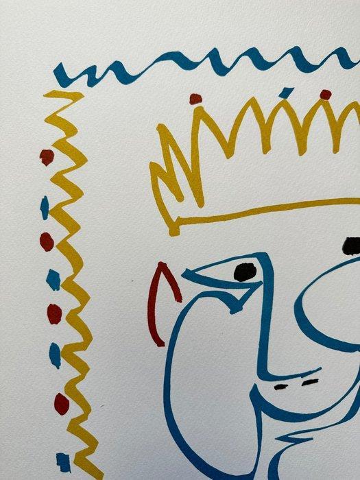 Pablo Picasso (1881-1973) - Le roi heureux / Carnaval 1951, Antiek en Kunst, Antiek | Overige Antiek