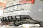 Aggressive Bumper Diffuser voor Audi A6 C7.5 Facelift S line, Auto-onderdelen, Carrosserie en Plaatwerk, Nieuw, Achter, Bumper