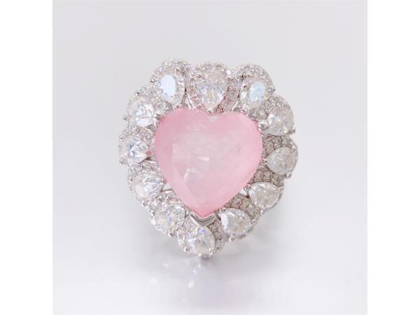 Veiling - Entourage ring met briljanten, Sieraden, Tassen en Uiterlijk, Ringen