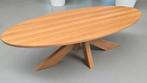 Ovale eiken design tafel LE-HAVRE dé tafel van Westra, 100 tot 150 cm, Eikenhout, Vijf personen of meer, Ovaal