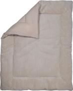 MamaLoes Velours Rib Beige 80 x 100 cm Omkeerbaar Boxkleed, Kinderen en Baby's, Verzenden, Nieuw