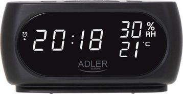 Adler AD 1186 - Wekker - Led - met thermometer (Wekkers)