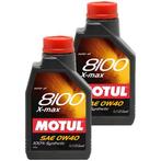 Motul Aanbieding: 2 X 8100 X-Max 0W40 1L, Computers en Software, Nieuw, Verzenden