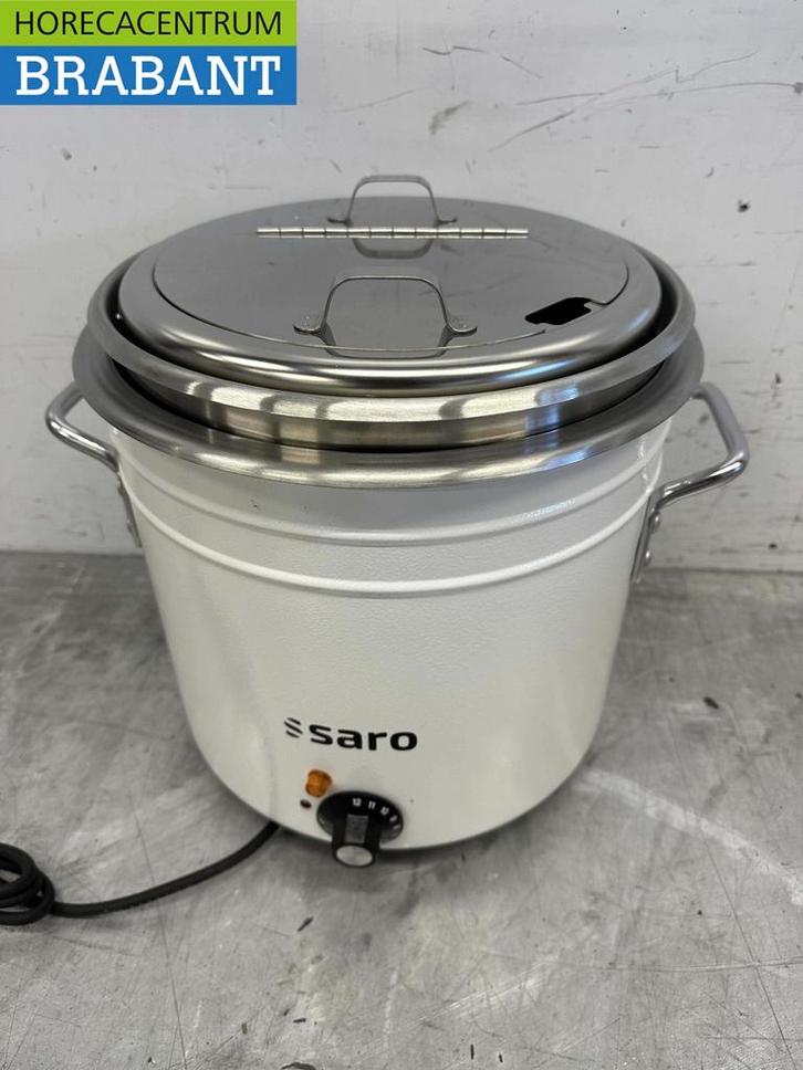 RVS Saro Retro Soepketel Soepterrine 11 liter 230V Horeca, Zakelijke goederen, Horeca | Keukenapparatuur, Nieuw zonder verpakking