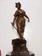 Dal modello di Gabriele Parente (1875-1899) - sculptuur,, Antiek en Kunst, Antiek | Keramiek en Aardewerk