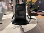 Relaxfauteuil Kebe Superjet zwart leder - 30% Extra korting, Huis en Inrichting, Fauteuils, Ophalen, Kebe Superjet black leather