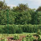 vidaXL Draadgaashek met flens 1,8x10 m groen, Verzenden, Nieuw, IJzer, 1 tot 2 meter