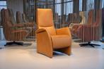 Gealux GLX relaxfauteuil manueel in leer cognac., Huis en Inrichting, Fauteuils, Ophalen of Verzenden, Nieuw, Leer